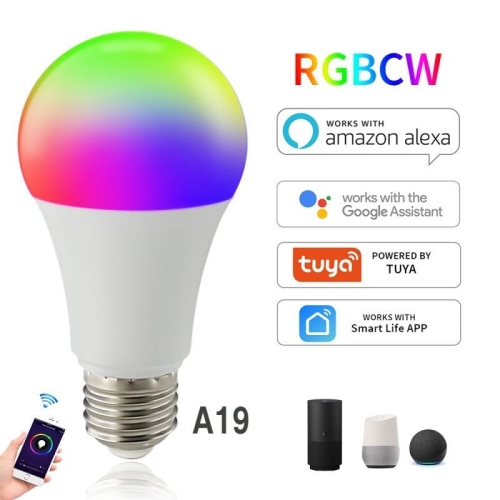 9W Smart Bulb RGB Led Bulb  E27 E26 B22 Base