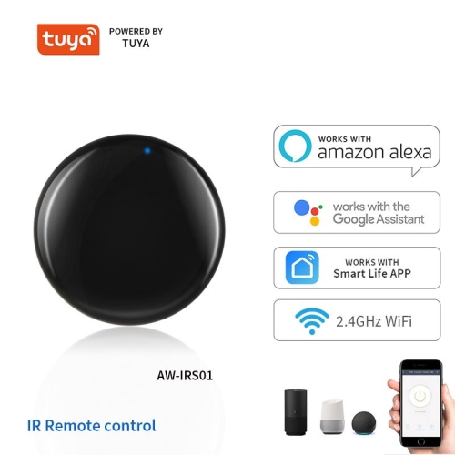 Smart IR Remote Control Hub Infrared Wireless Remote Control Smart Life/Tuya APP Alexa