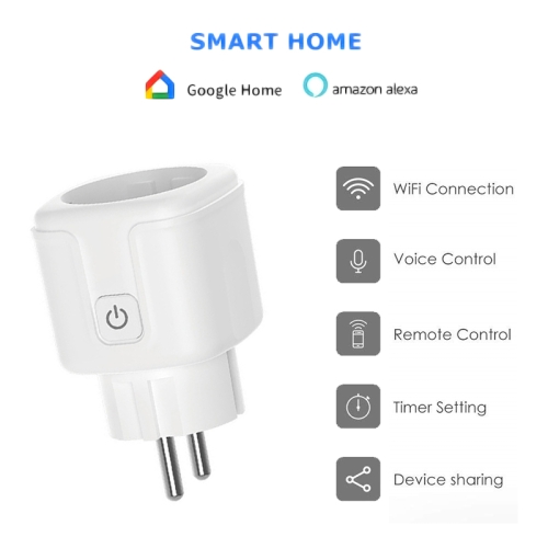 Smart WI-FI Control Plug Mini plug socket EU outlet