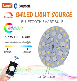 9.5W DC10-30V Tuya Bluetooth intelligent APP deep dimming and color regulating temperature G4 LED _复制